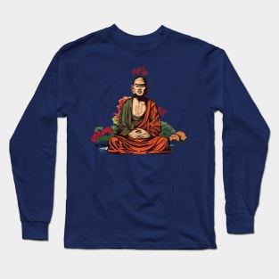 Buddhist monk Long Sleeve T-Shirt